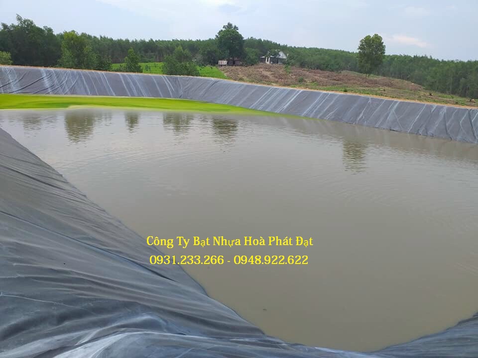 MÀNG CHỐNG THẤM HDPE GIÁ GỐC TẬN NHÀ MÁY HOÀ PHÁT ĐẠT | NHẬN CUNG CẤP BÁN LẺ BẠT HDPE CHỨA NƯỚC