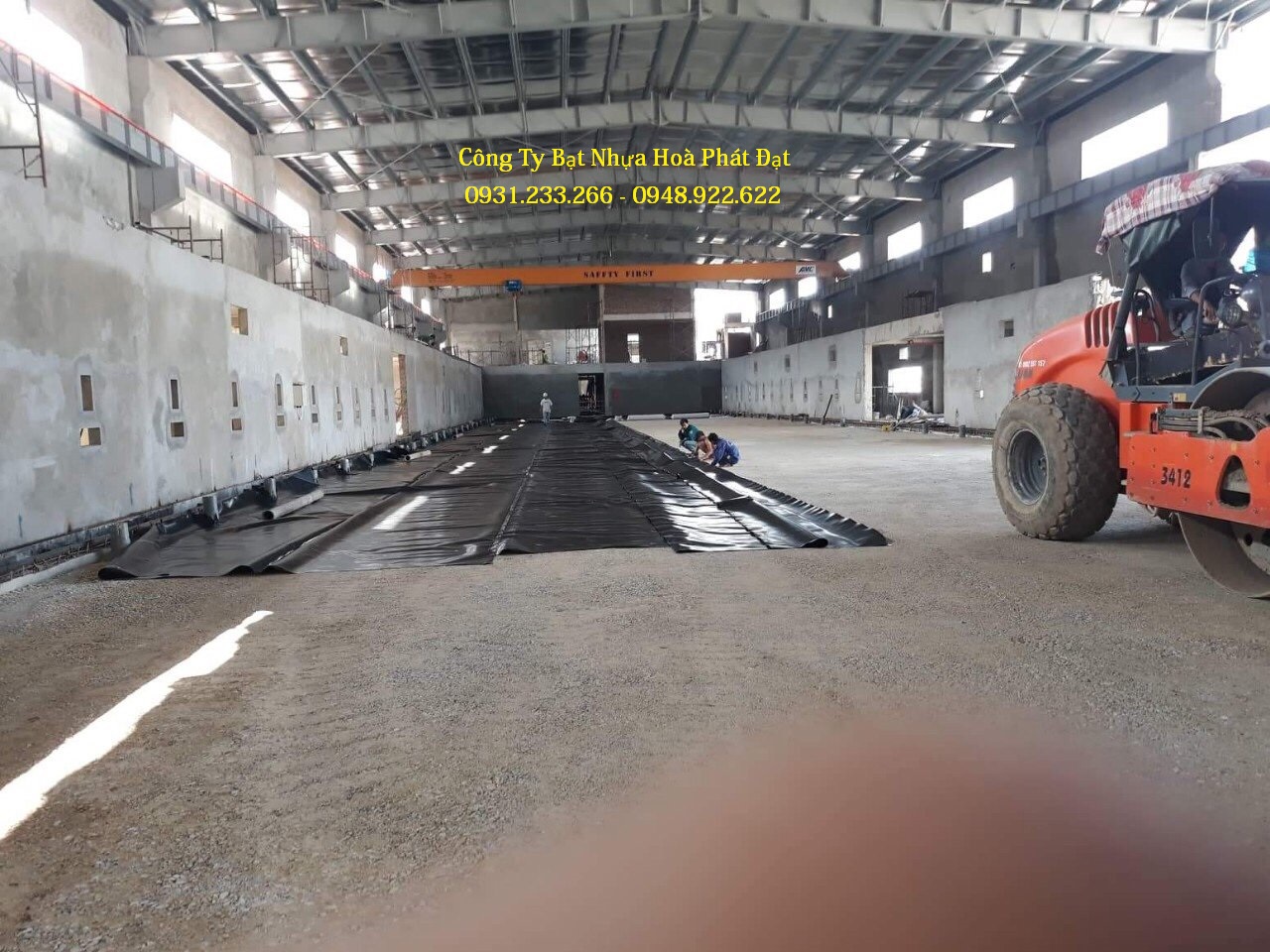BẠT LÓT HỒ CÁ, BỂ CÁ HDPE 0.3MM, 0.5MM GIÁ RẺ MỚI NHẤT