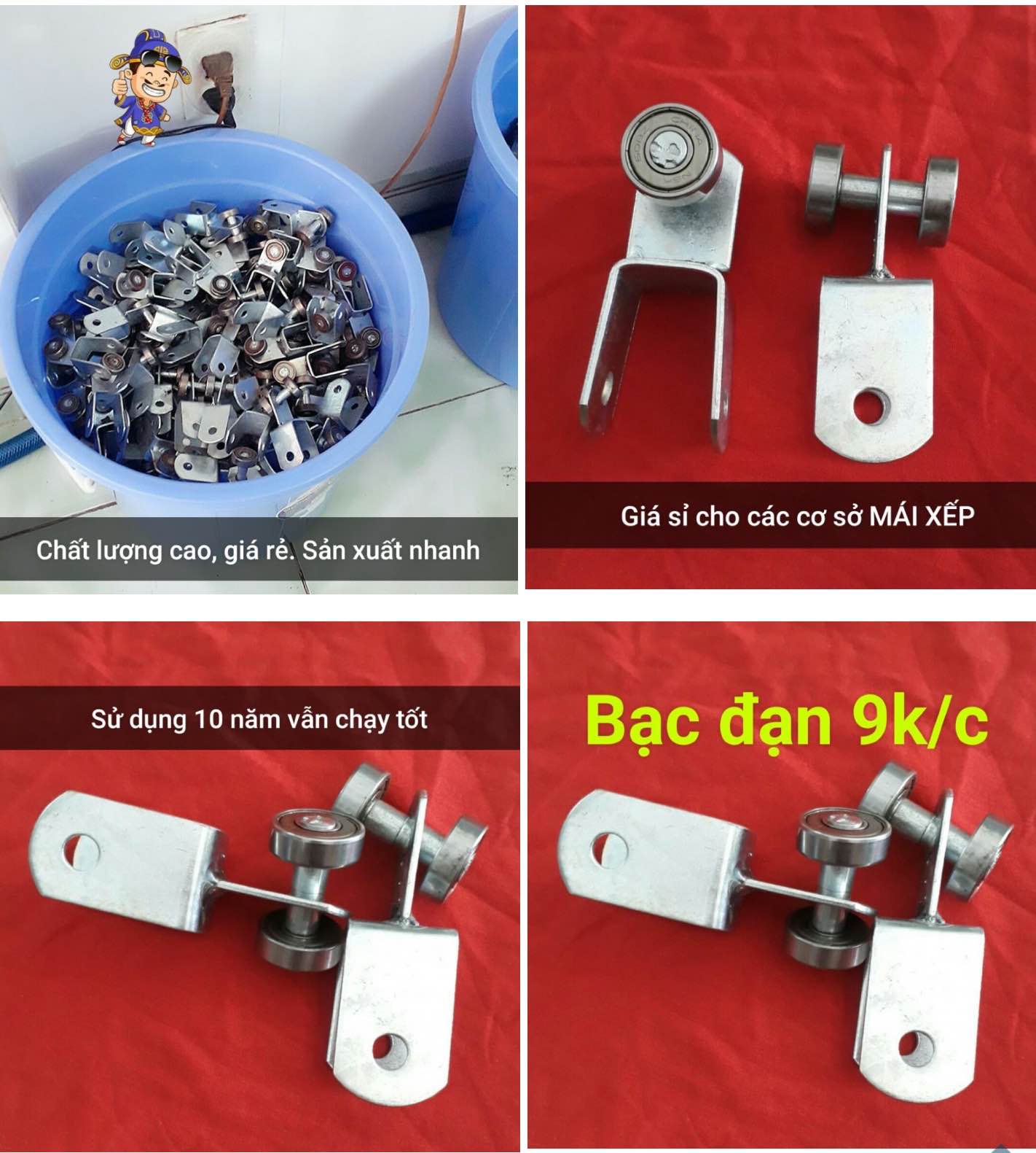 LINH KIỆN VẬT TƯ MÁI XẾP DI ĐỘNG - CUNG CẤP VÀ PHÂN PHỐI PHỤ KIỆN LẮP ĐẶT MÁI XẾP DI ĐỘNG GIÁ RẺ