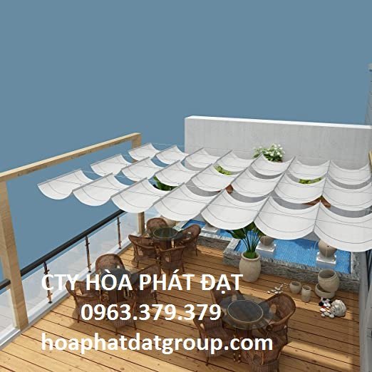 NHÀ CUNG CẤP THI CÔNG MÁI CHE DI ĐỘNG MÁI BẠT CHE MƯA NẮNG NGOÀI TRỜI TẠI QUẬN 8 TPHCM