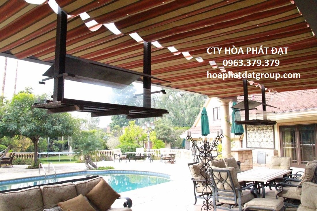 MÁI HIÊN DI ĐỘNG TẠI QUẬN 1 TPHCM, ĐƠN VỊ LẮP ĐẶT MÁI CHE UY TÍN TẠI QUẬN 1 TPHCM