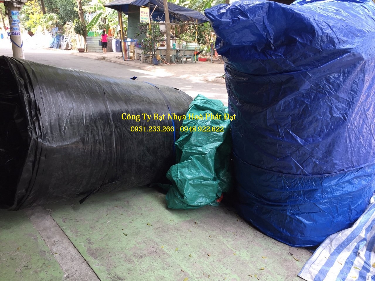 CHUYÊN BẠT NHỰA 2 DA XANH CAM, BẠT DỨA 3 SỌC, BẠT CHE PHỦ CHE ĐẬY, BẠT CÔNG TRÌNH GIÁ RẺ TẠI SÓC SƠN HÀ NỘI
