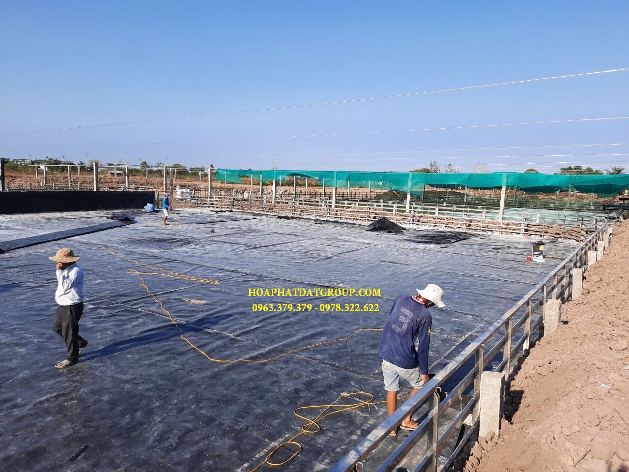CUNG CẤP MÀNG BẠT CHỐNG THẤM NƯỚC HDPE, THI CÔNG BẠT LÓT AO HỒ, BẠT NUÔI TÔM CÁ, BẠT CHỨA NƯỚC HẦM BẠT BIOGAS TẠI CÀ MAU