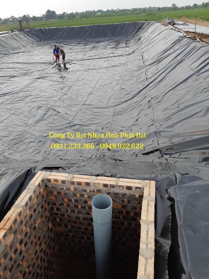 CUNG CẤP MÀNG BẠT CHỐNG THẤM NƯỚC HDPE, THI CÔNG BẠT LÓT AO HỒ, BẠT NUÔI TÔM CÁ, BẠT CHỨA NƯỚC HẦM BẠT BIOGAS TẠI QUỐC OAI HÀ NỘI