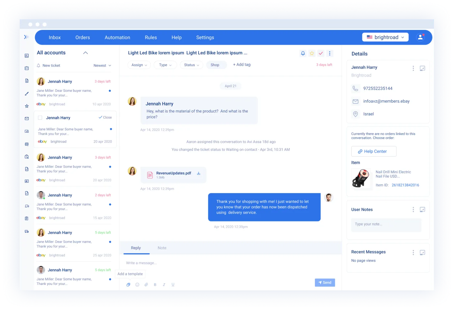 Multi-Account Support