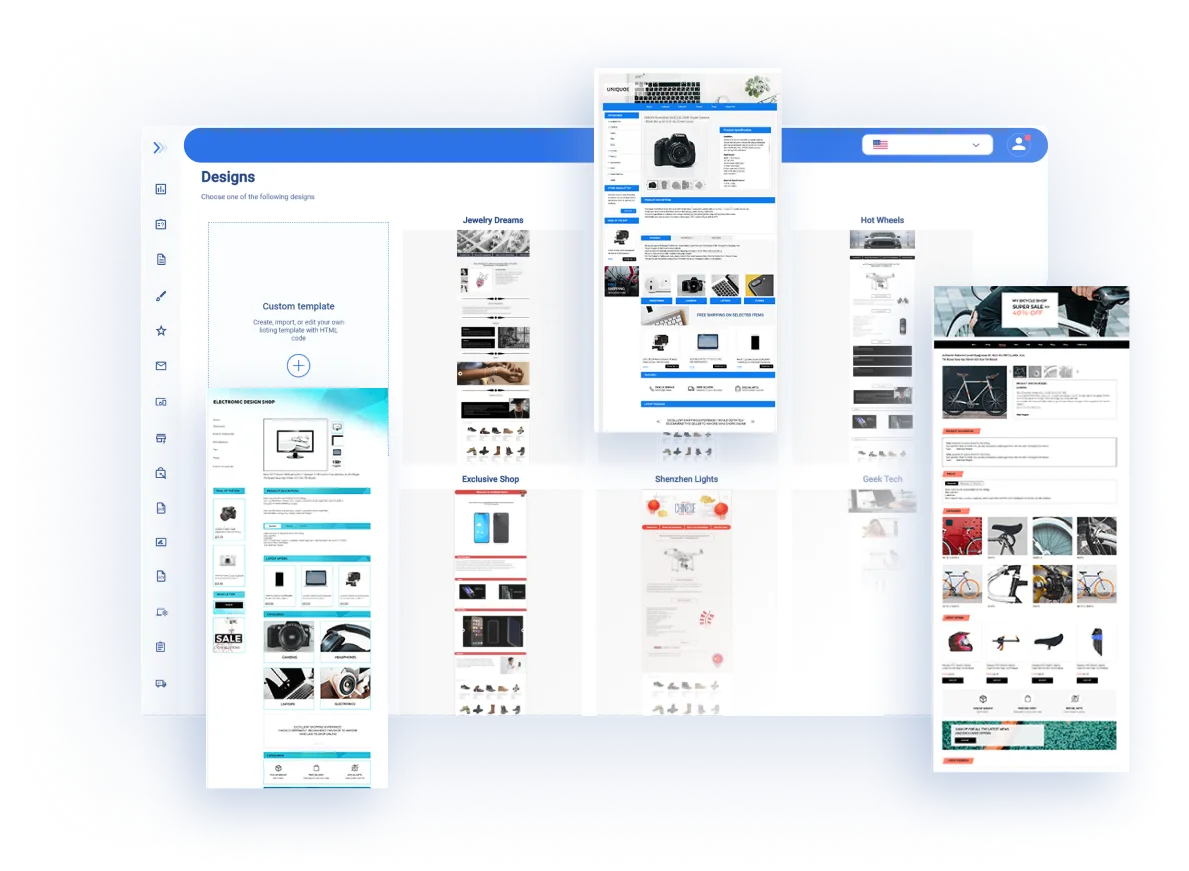 eBay templates