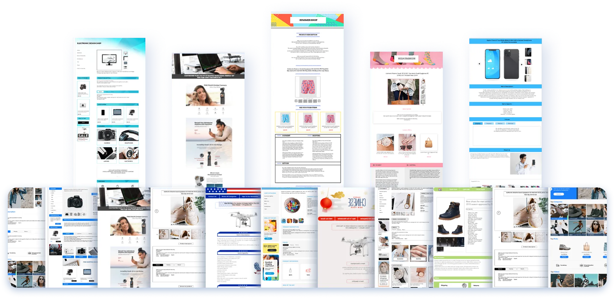 eBay templates designs