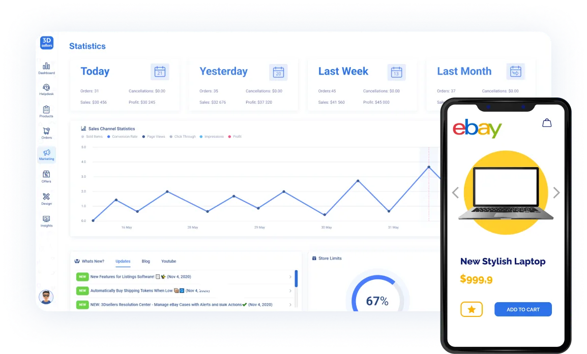 The Most Advanced eBay Selling Software