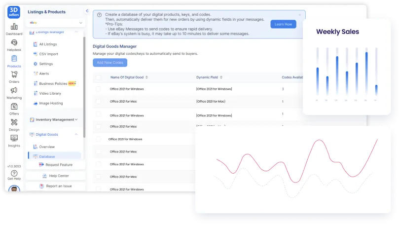 ebay digital products
