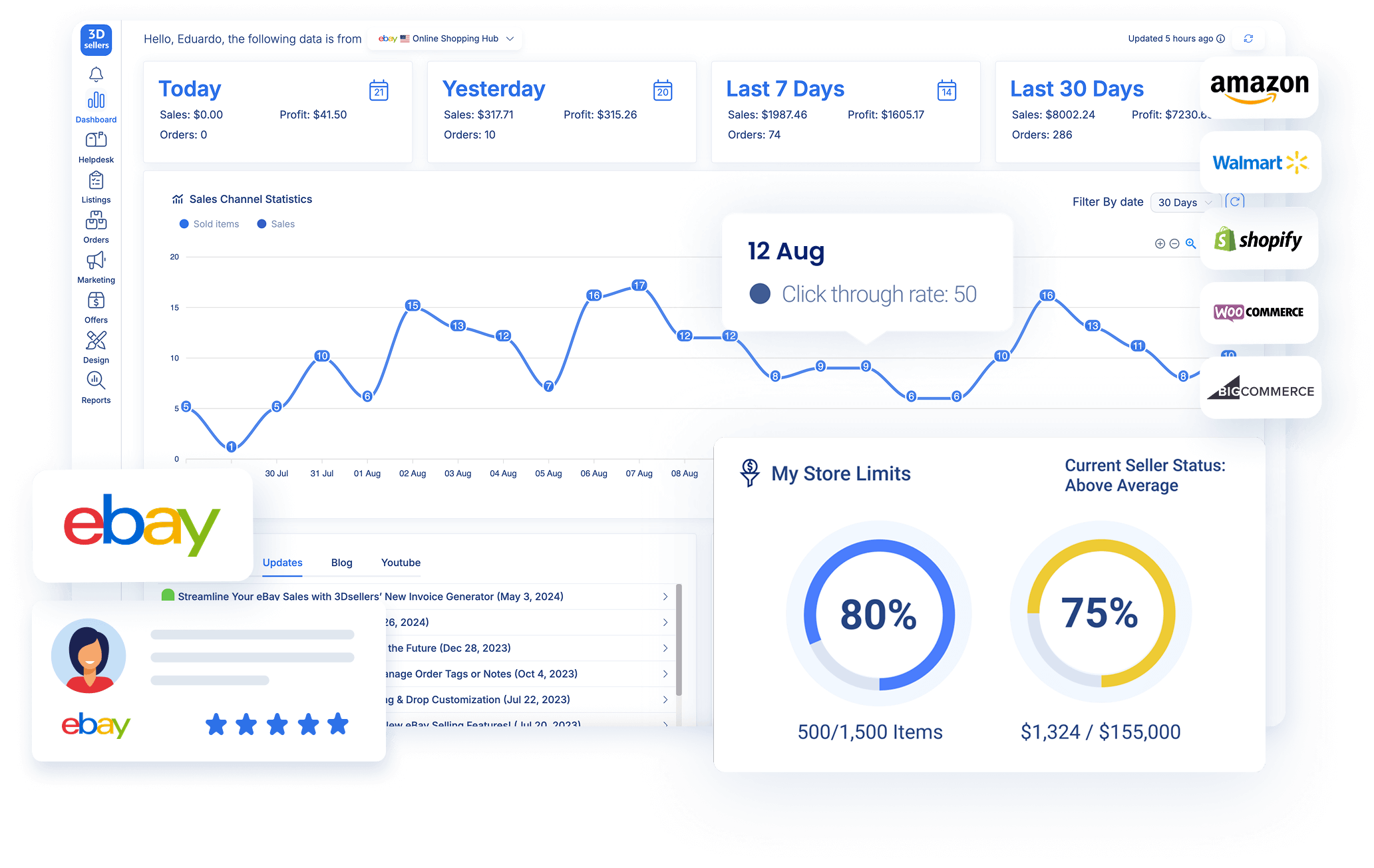 eBay Selling Manager