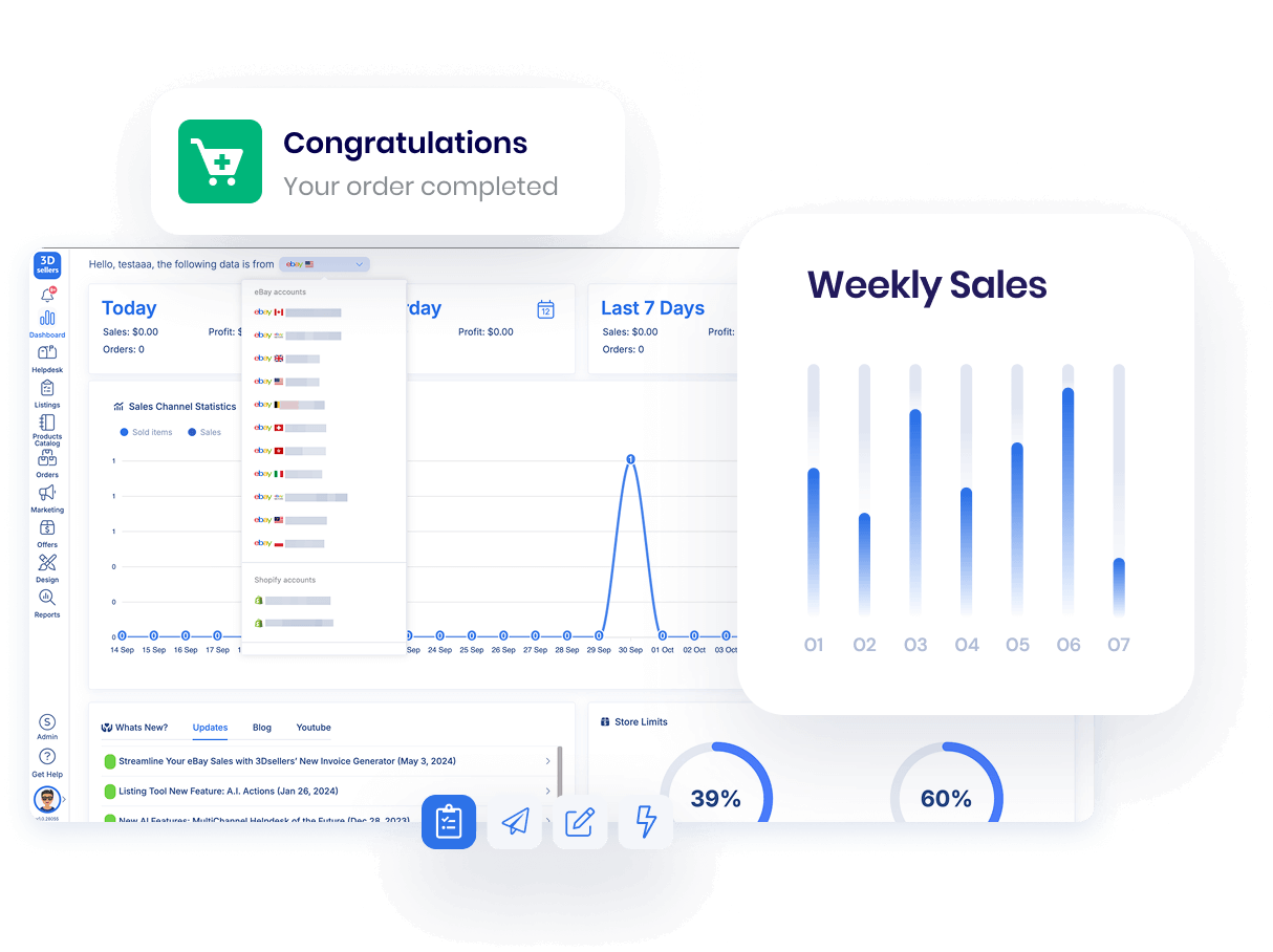 eBay advanced listing tool	