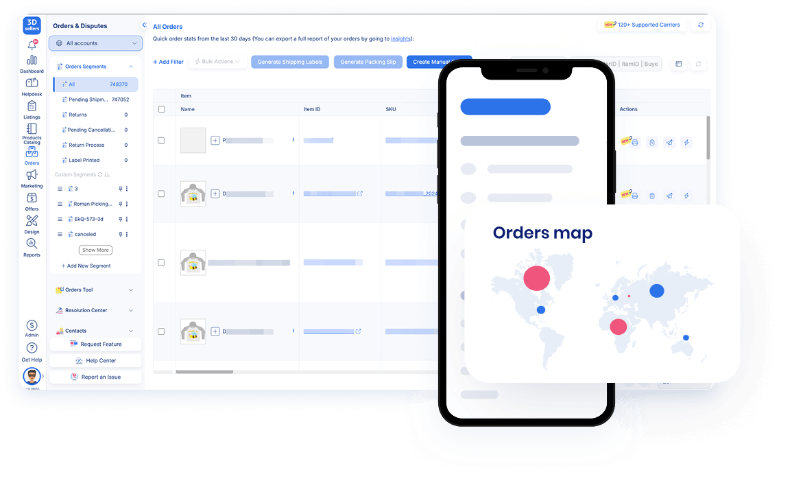 eBay orders tool	