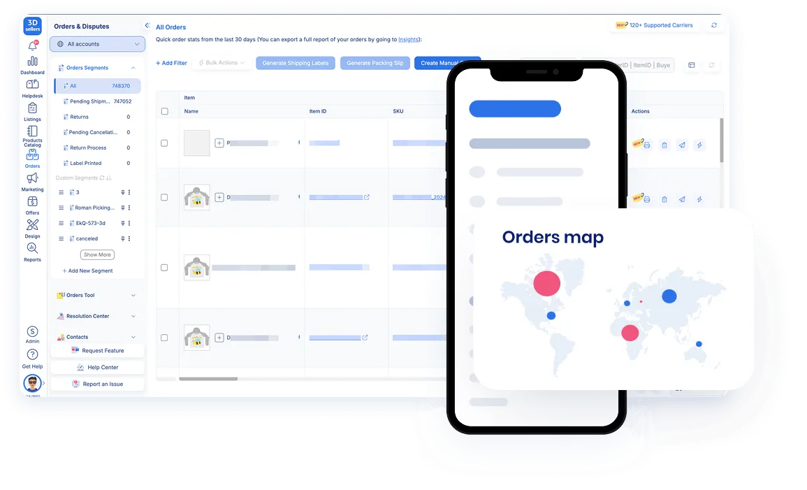 eBay orders tool	