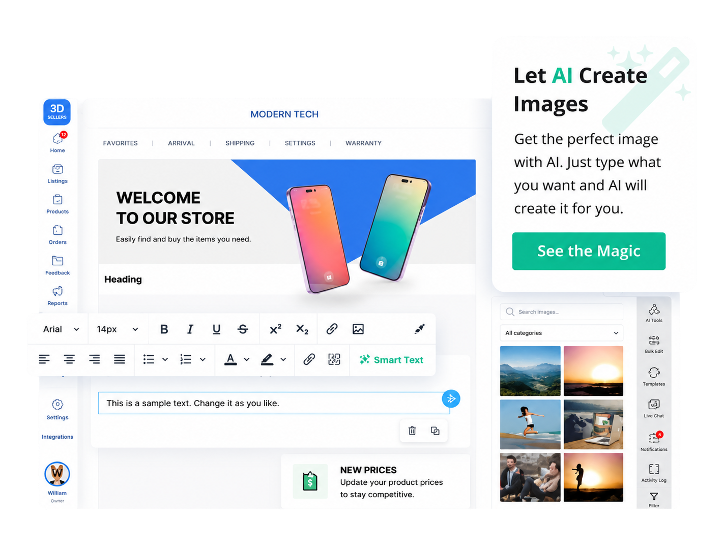eBay selling templates