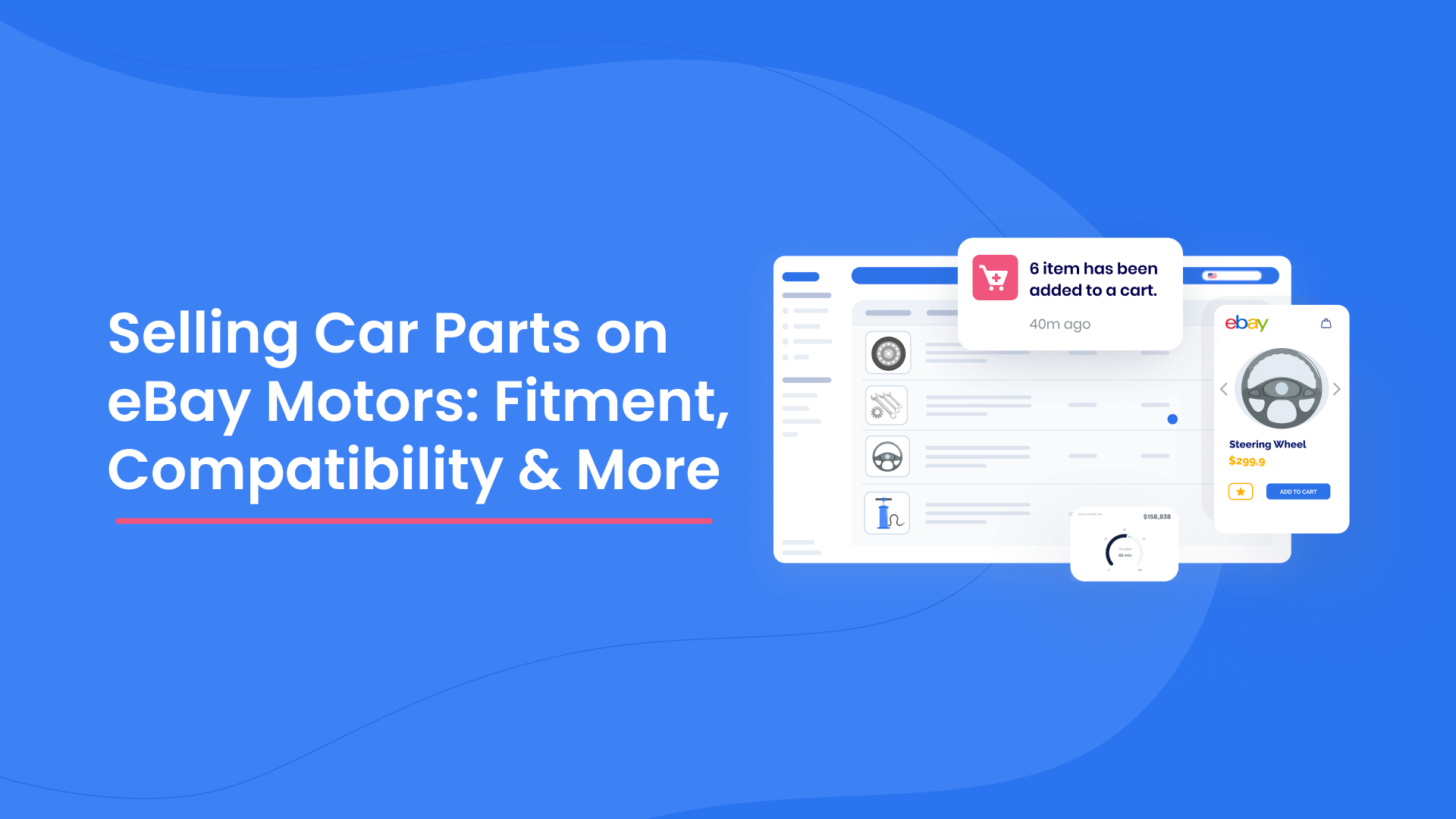 selling car parts on eBay