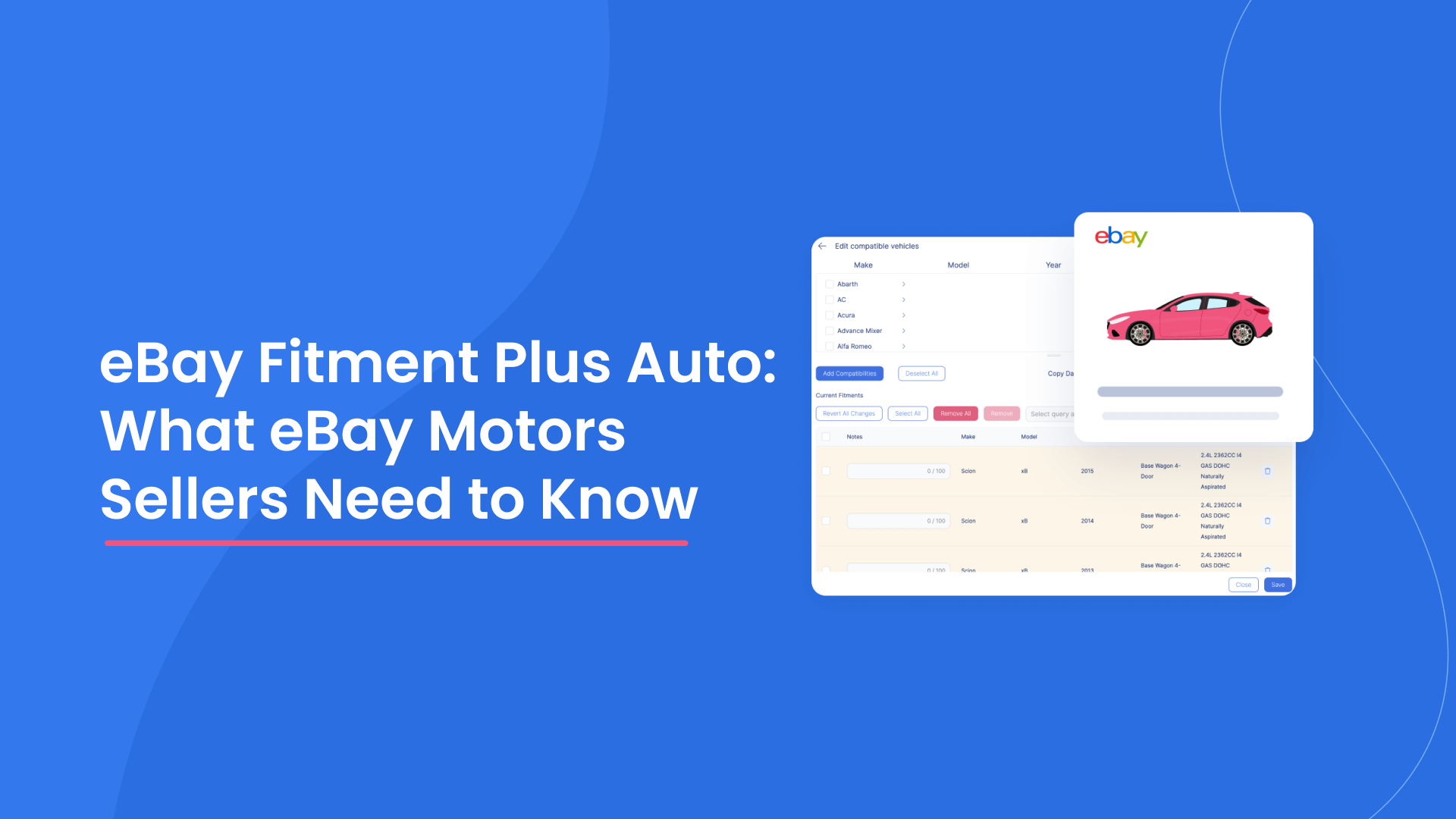 eBay Fitment Plus Auto