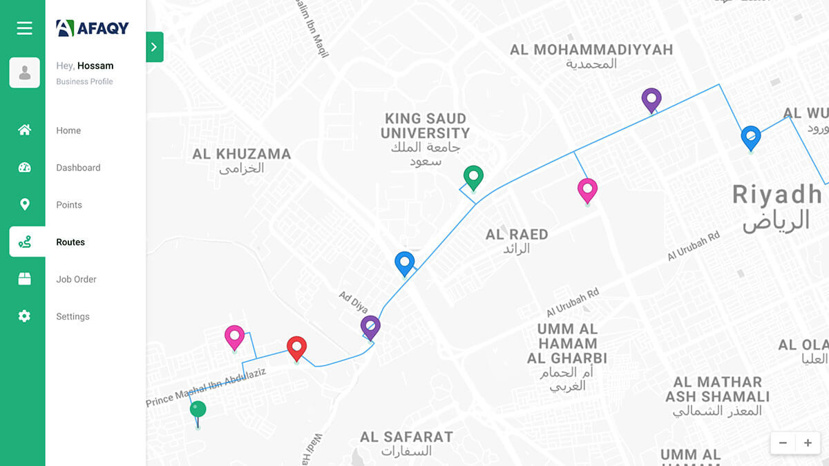 Route screen shot 02