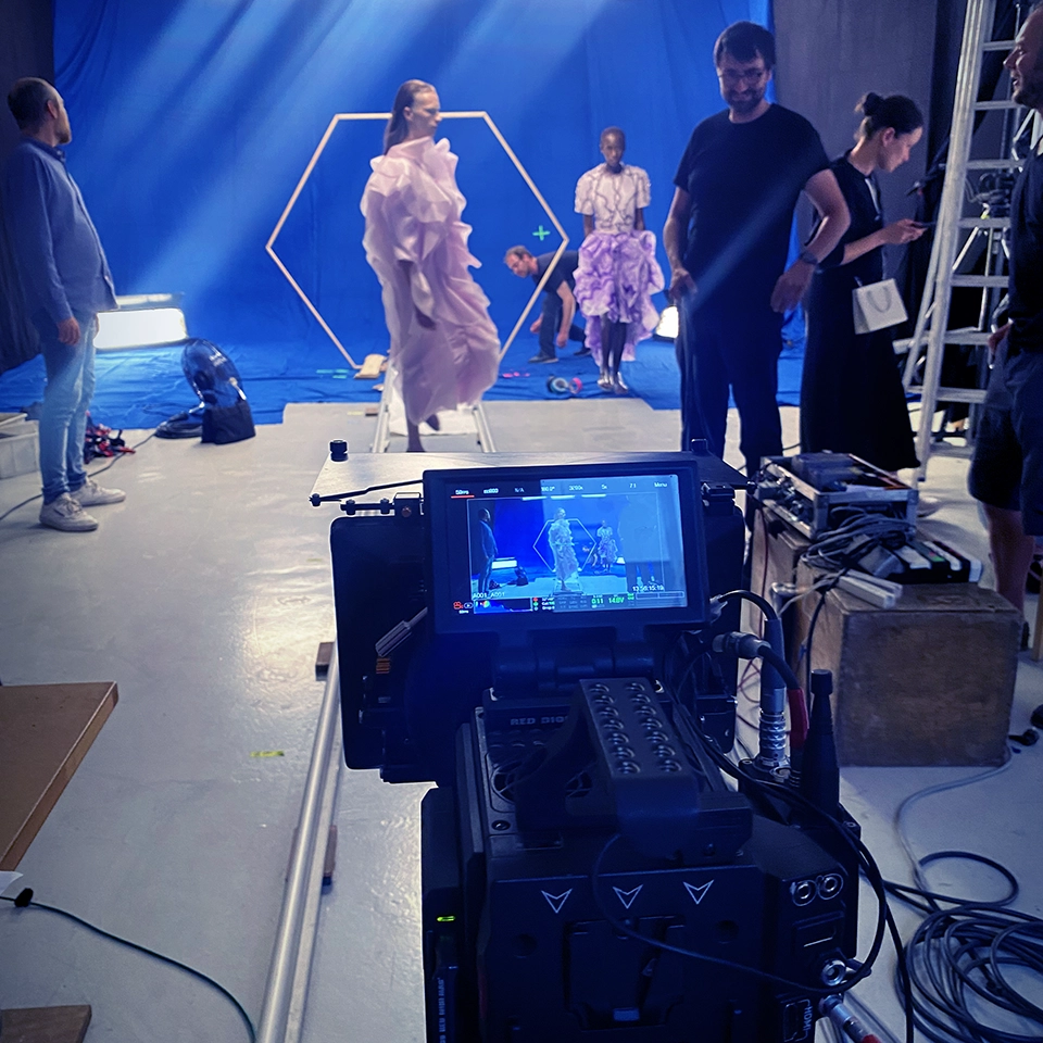 Studio de Tournage Les Lilas, Paris. Galerie, Making-of