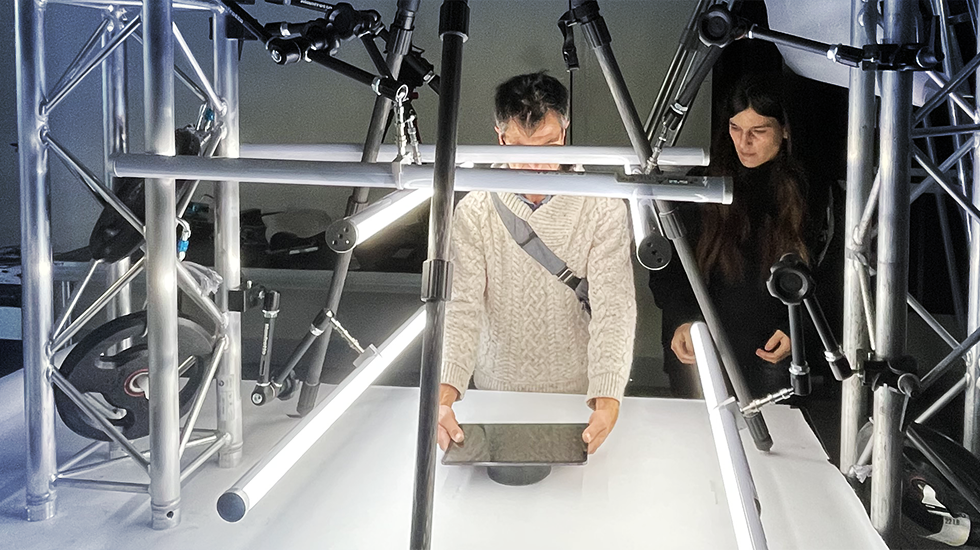 Studio de Tournage Les Lilas, Paris. Materiel, lumiere structure publicité sonepar