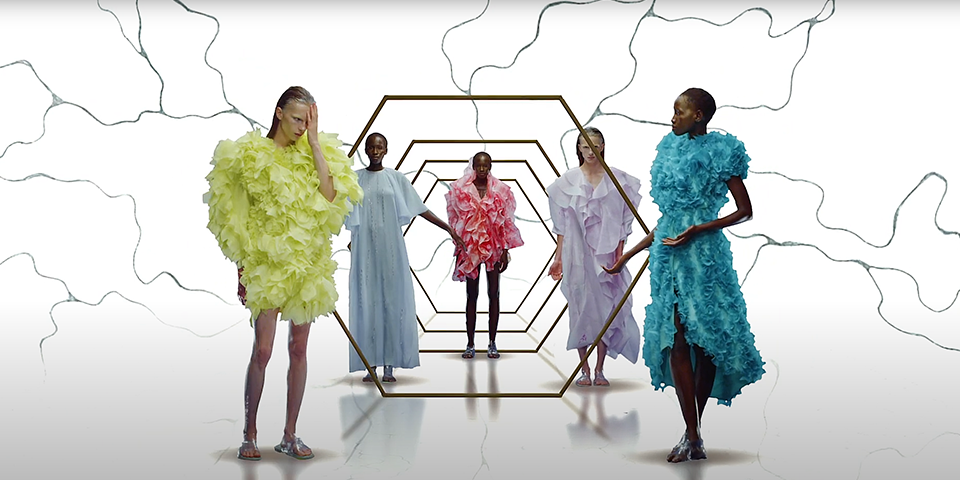 Studio de Tournage Les Lilas, Paris. Galerie, clip MAISON ANASTASIA MATHIOTTE 