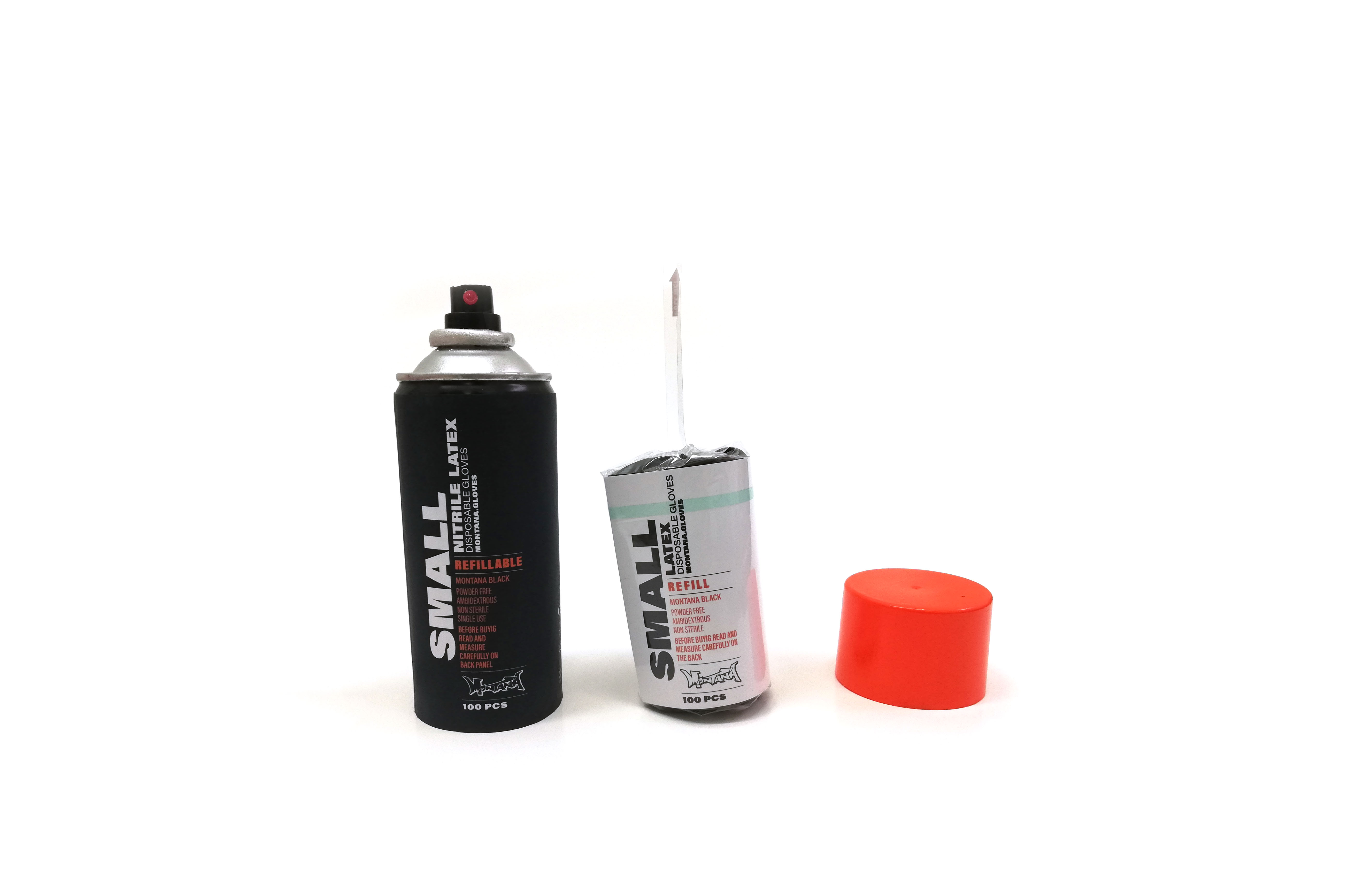 Gloves packages are often designed for cleaning, caulking, or hospital activities. This package target the creatives, especially graffiti artists. The package is designed into a spray can structure for easier transportation, and to fit the graffiti artist's lifestyle. A single glove comes out at a time, to contribute to the user's workflow. (Click/tap to navigate👇)