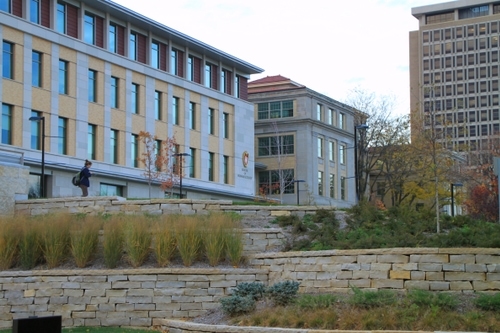 The design team collaborated to select timeless, durable materials that reflect the rich character of the building.