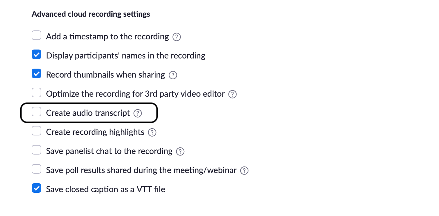 How to Transcribe a Zoom meeting or Recording (for Free) | Grain Blog