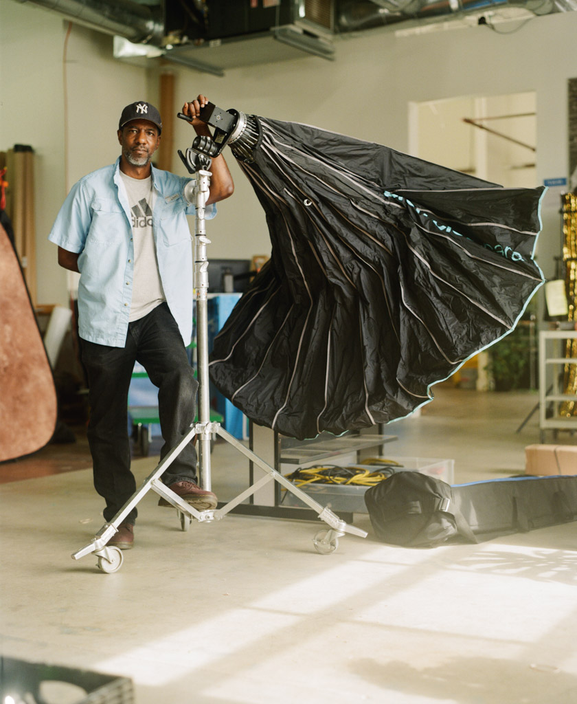 Theron, former employee of PPR, photography store that has recently closed in Atlanta. 