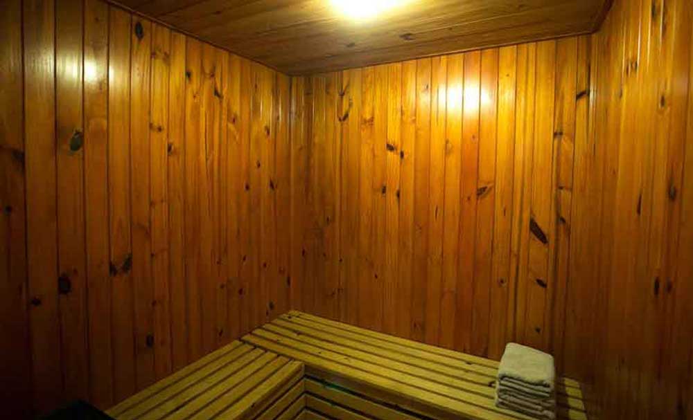 Sauna at Sierra Brava Lodge
