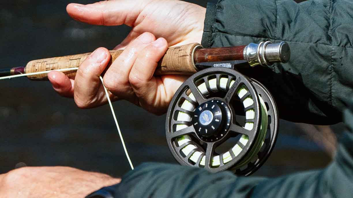 Fishing lodge reel