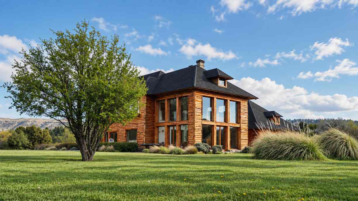 Bravo Sur Lodge exterior and lawn