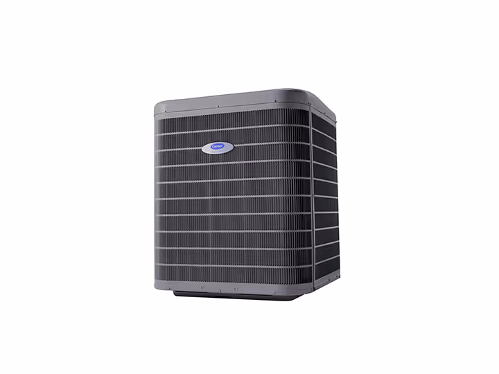 Infinity Series heat pump with Greenspeed Intelligence technology and variable-speed operation