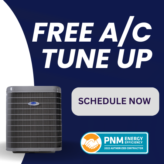 Enjoy a free AC Tune-Up through the PNM Coolsaver Program.