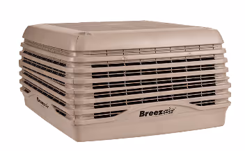 Breezair premium evaporative cooler with inverter technology and advanced controls