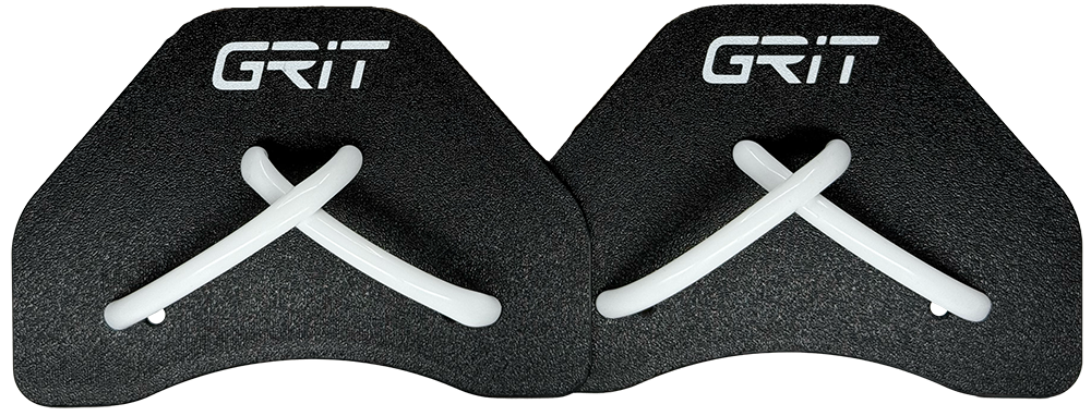 Black swimming hand paddles