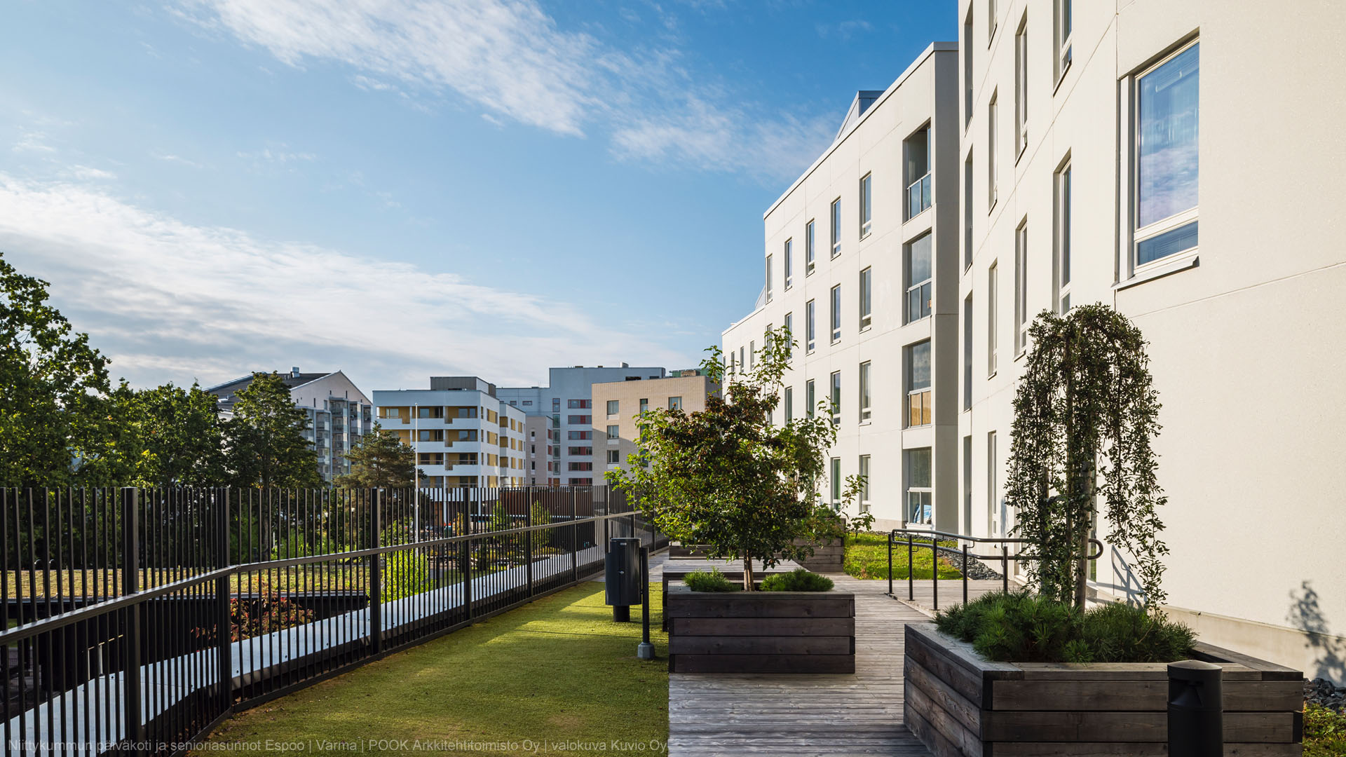 Espoon Niiittykummun päiväkodin alue valmistuu