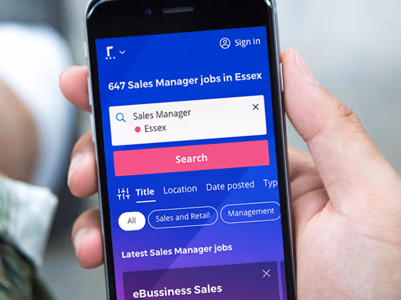 reed.co.uk prototype