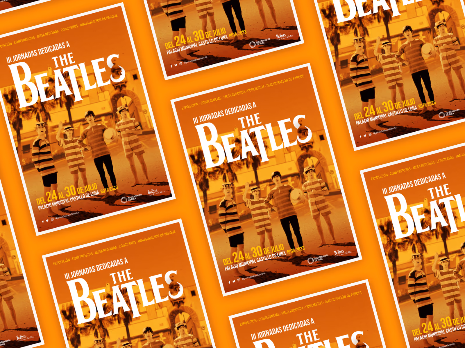 The Beatles' 3rd Conference Poster art