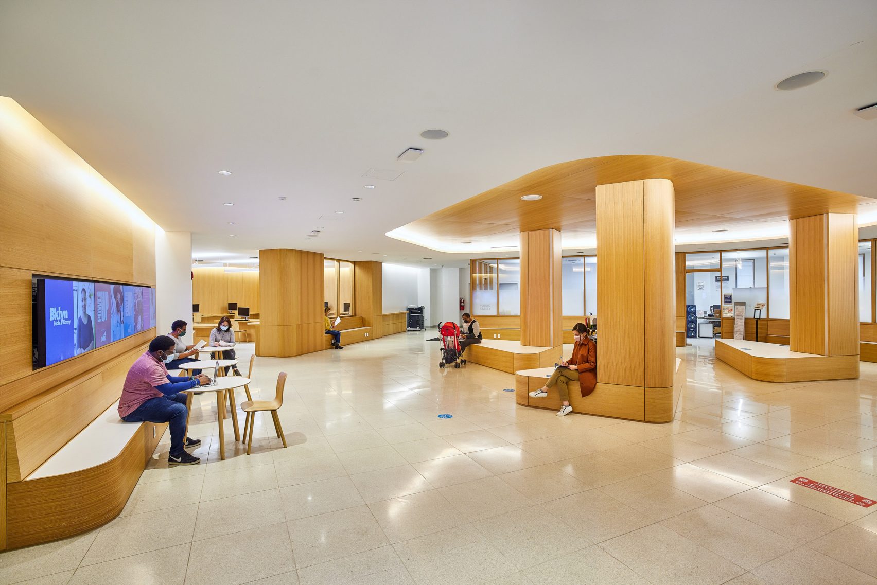 A photograph of the interior of Central Library