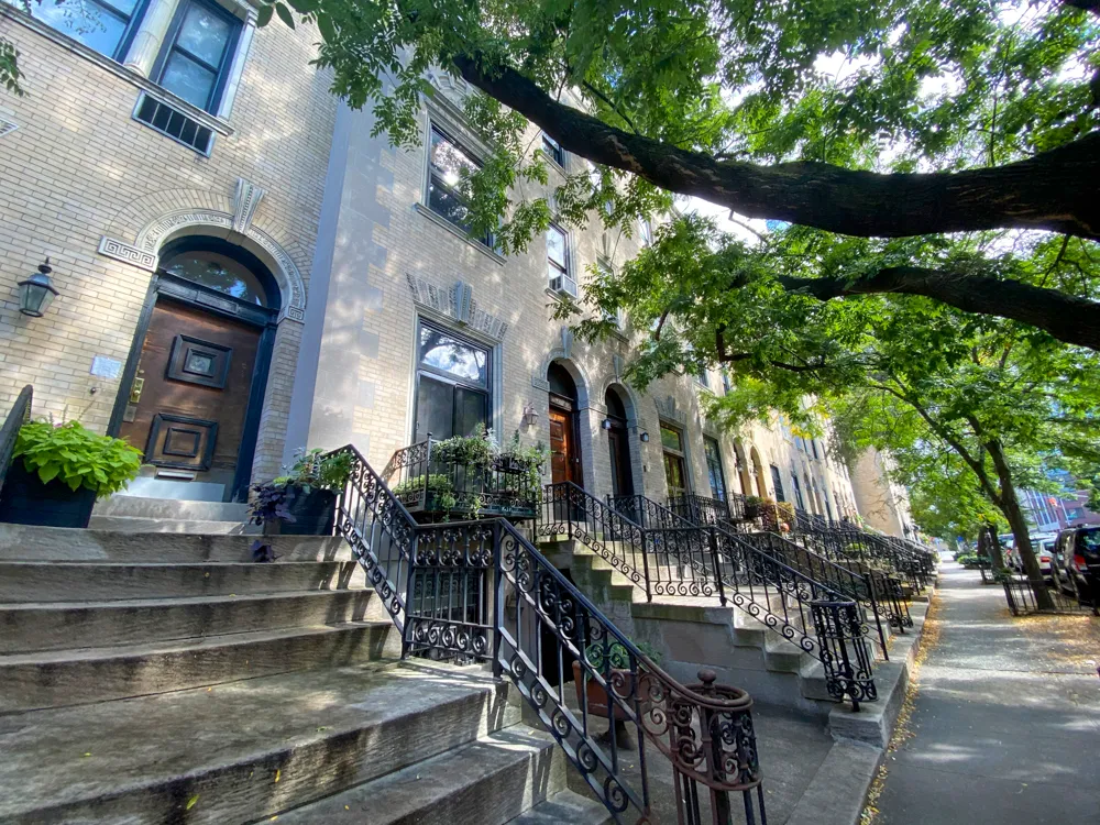 Photo of Strivers Row.
