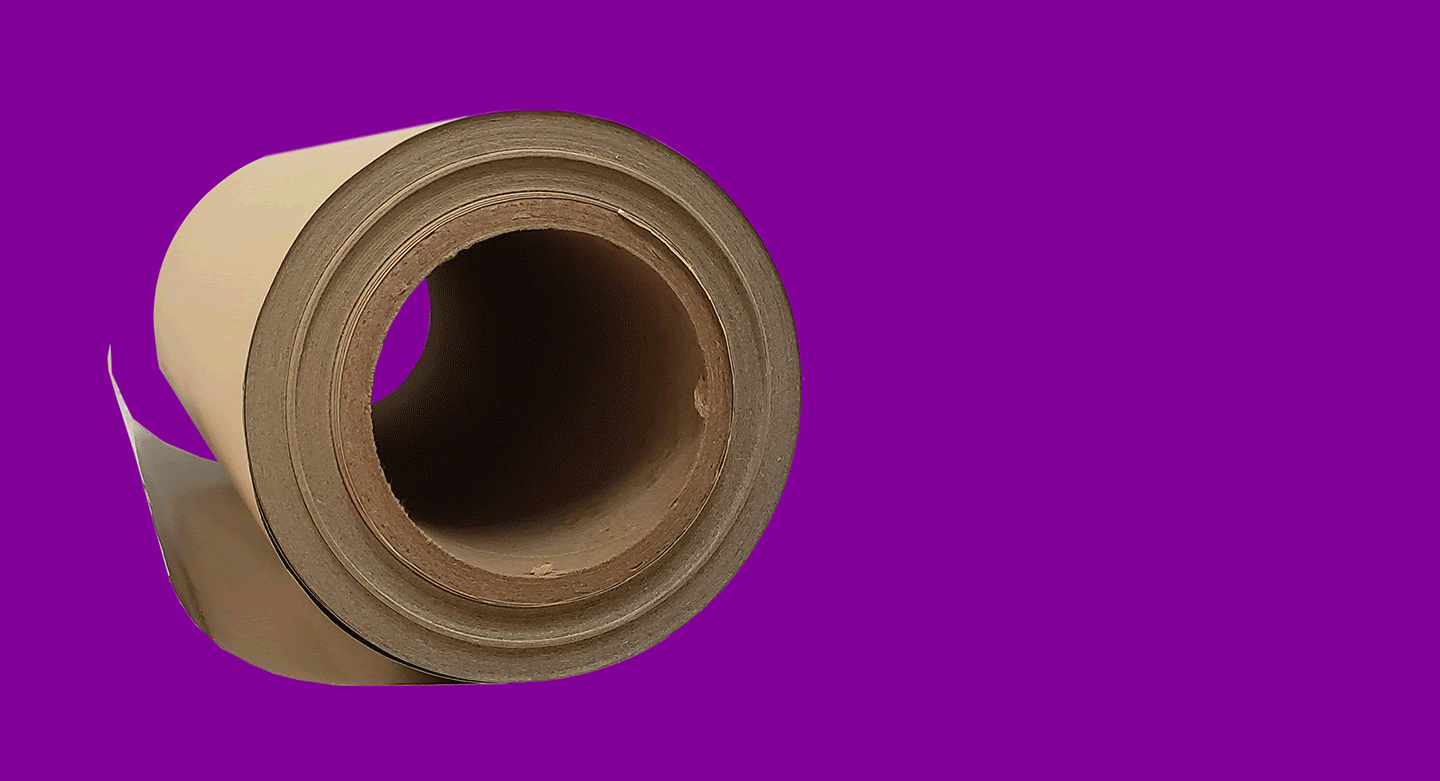 roll of compostable flexible film packaging