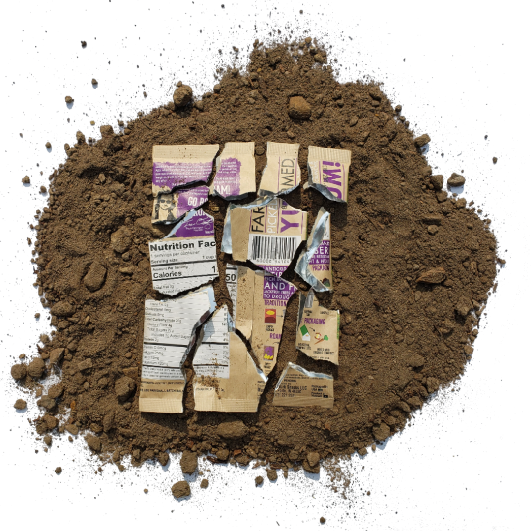 day 20 composting of bag