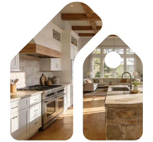 beyond logo with vacation rental inside