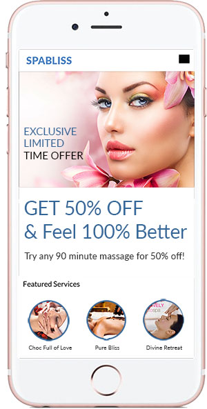 Spabliss offer page 