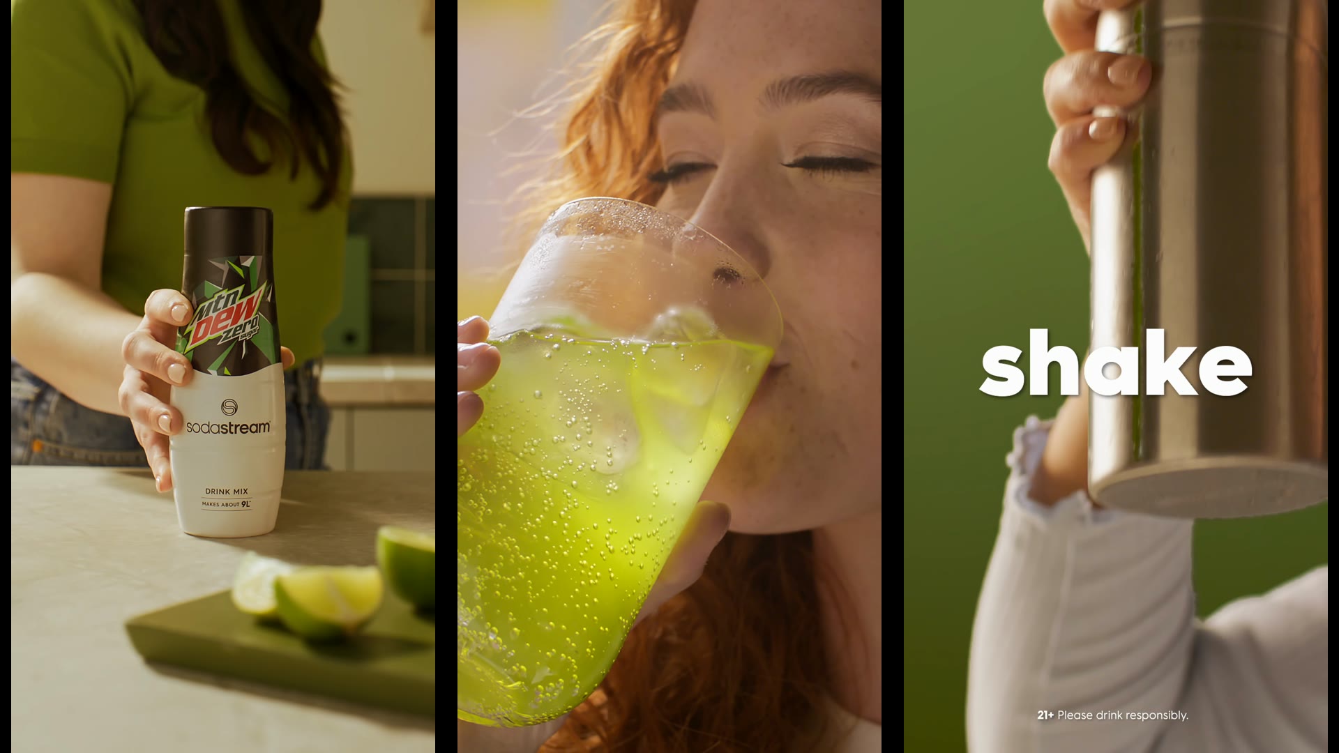 Talent-product portraits. Three variations across the bank.