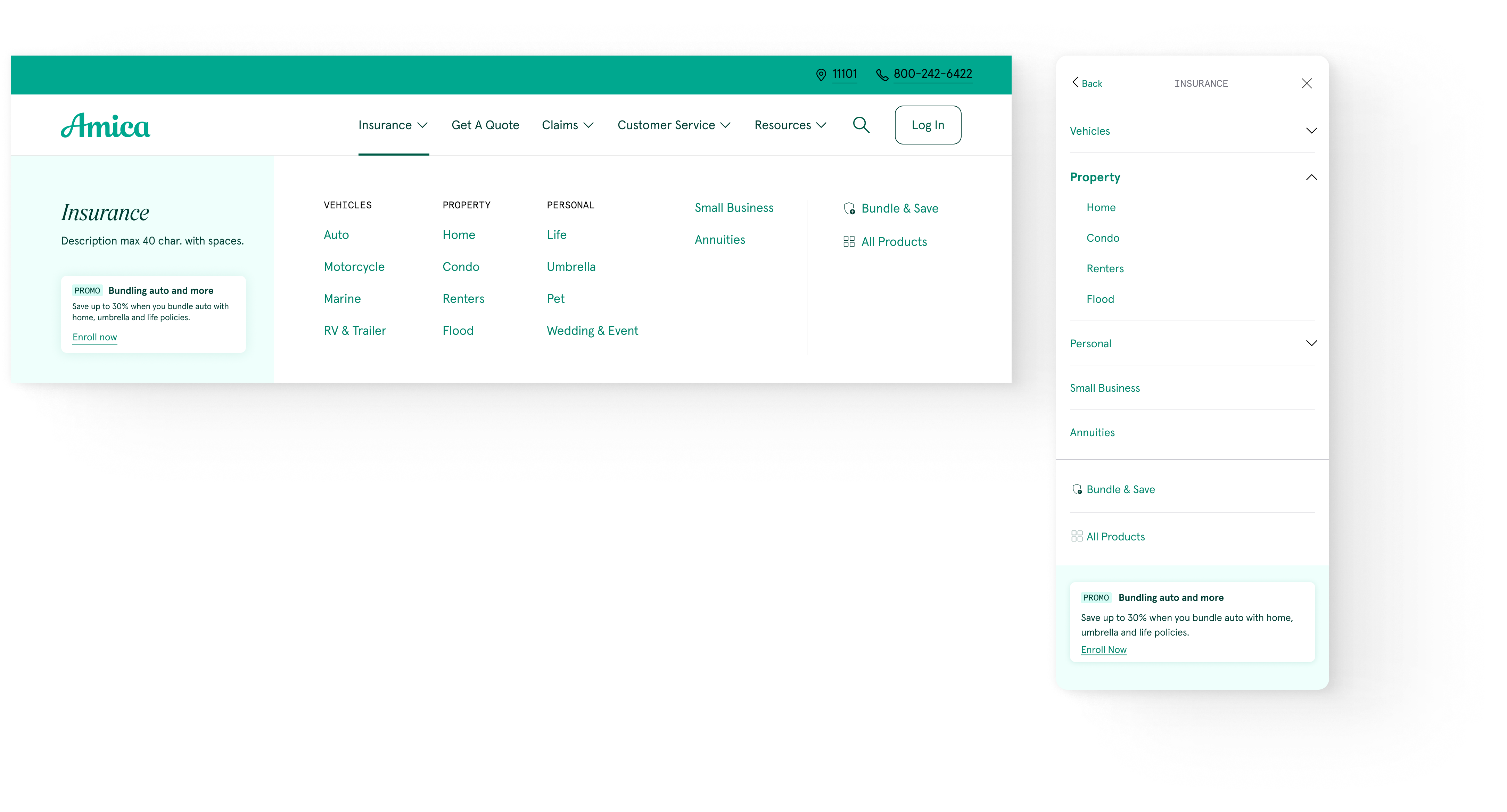 Mobile wireframes