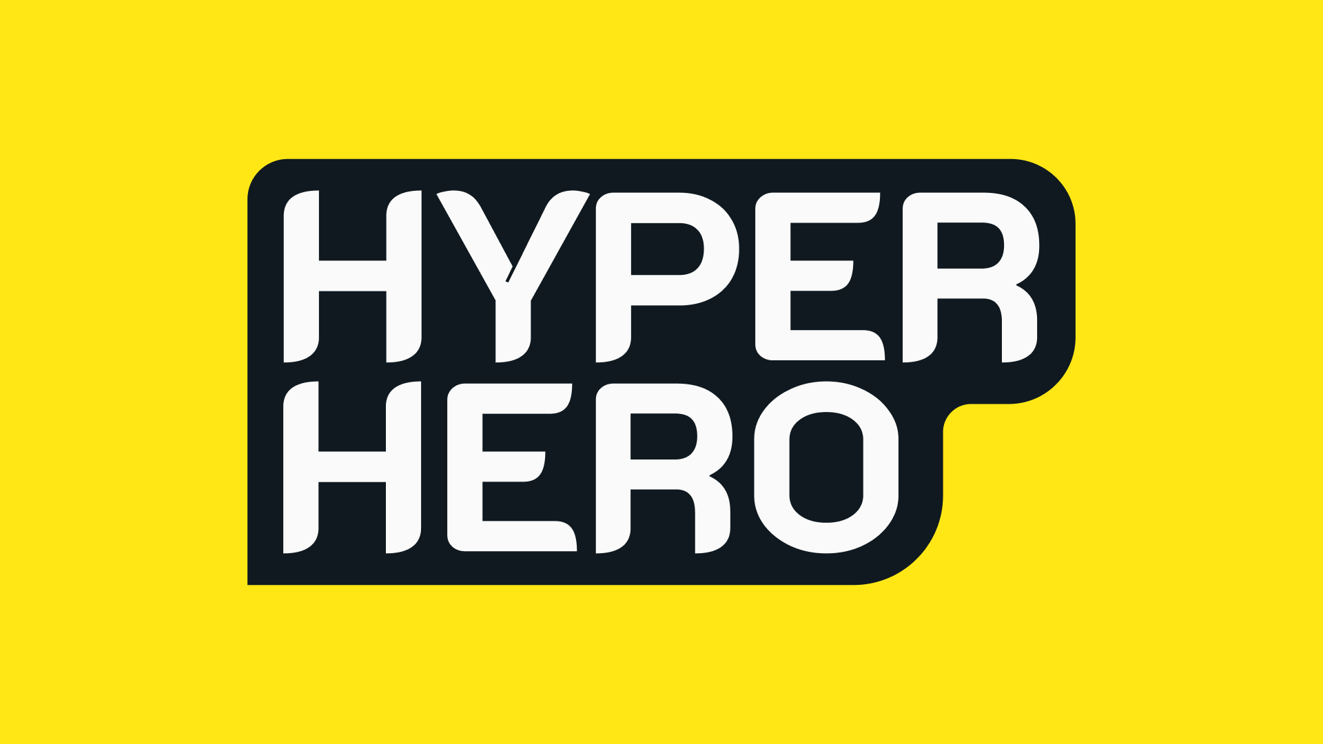 Logotyp Hyper Hero – sam napis w unikalnym stylu, stanowiący część pełnej identyfikacji wizualnej. Ten projekt logo podkreśla nowoczesność marki i został przygotowany tak, aby dobrze prezentował się w materiałach marketingowych i social media.