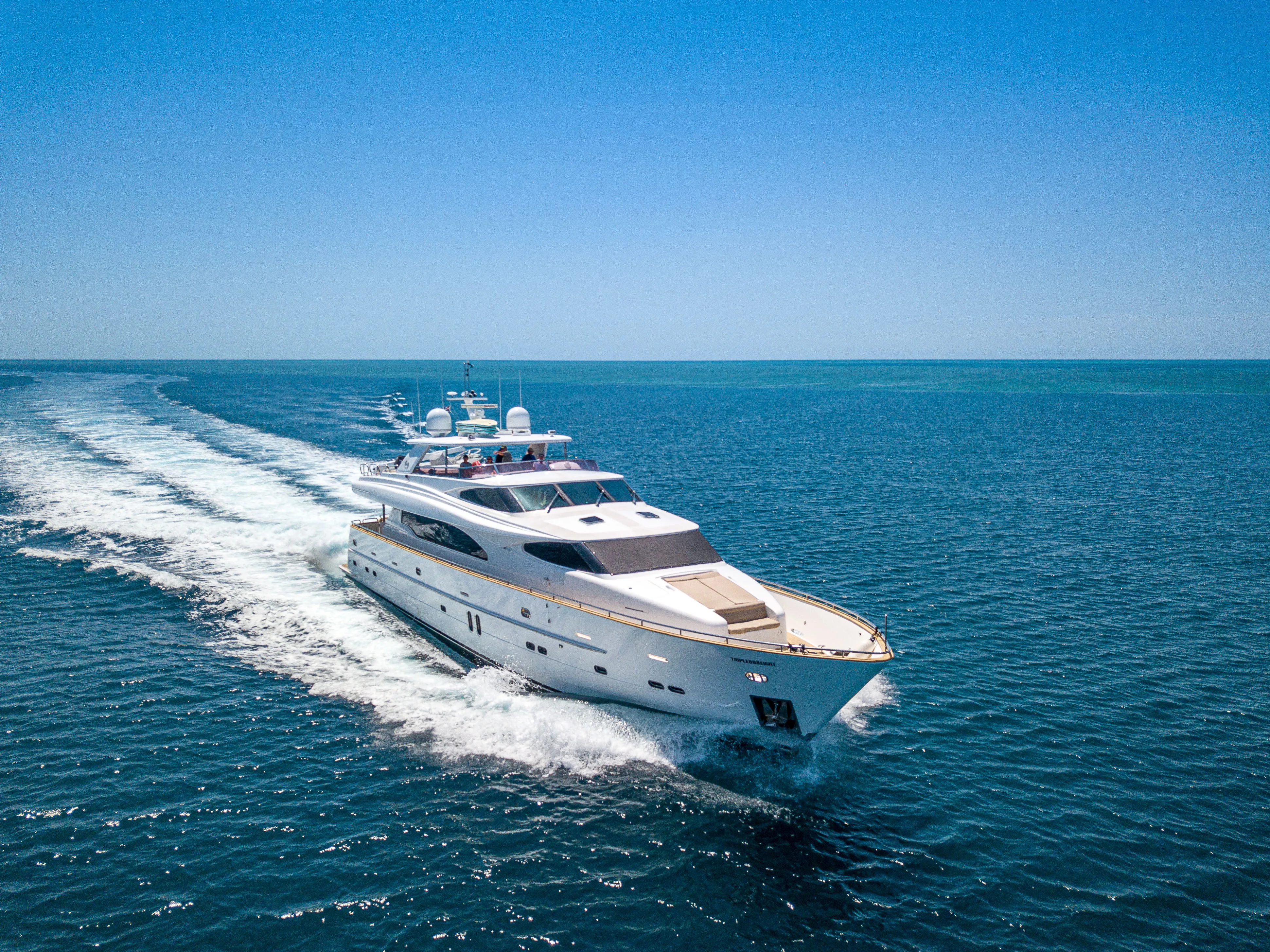NEW CA: 30m TRIPLE 888 EIGHT to 37South Charter Fleet