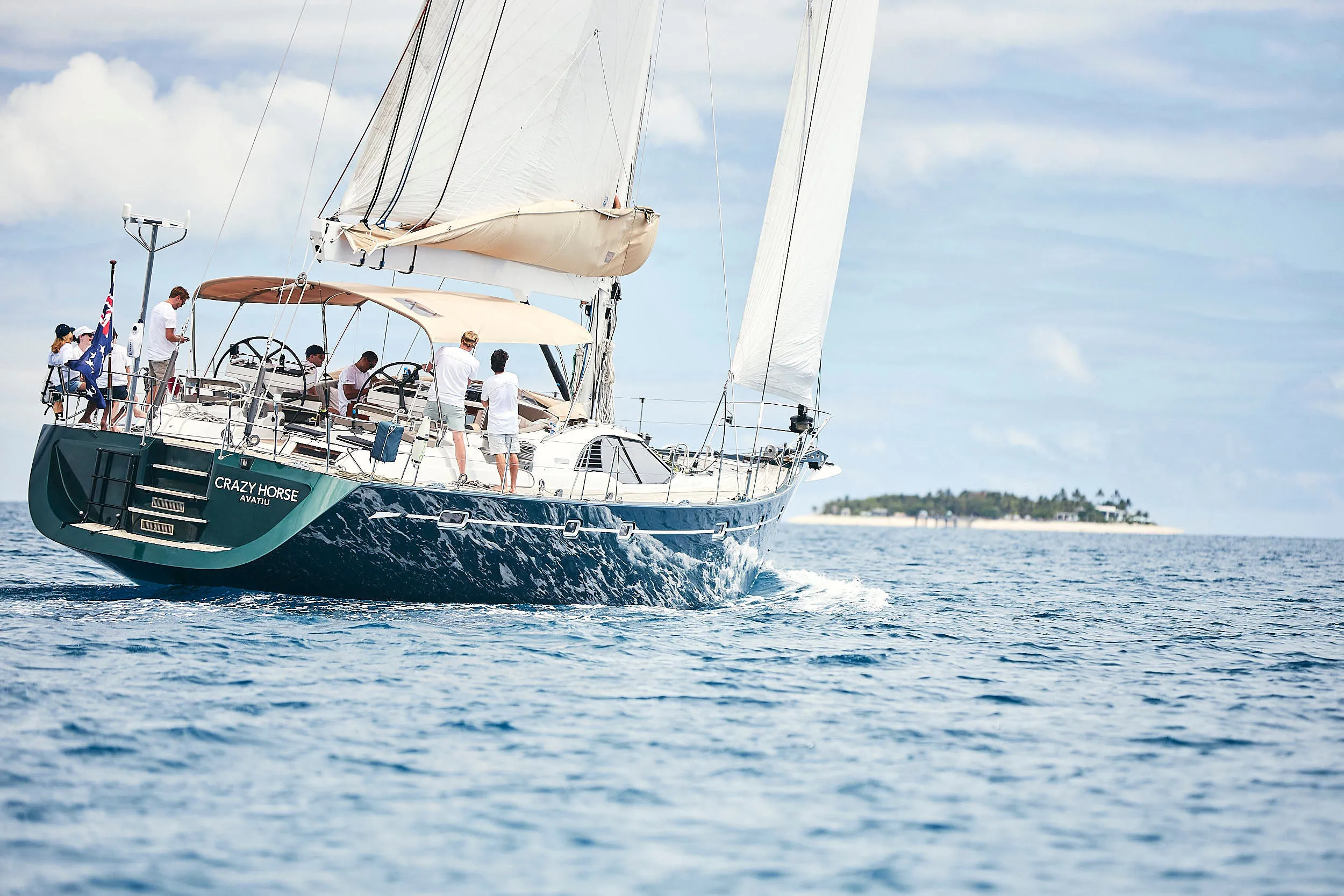 CRAZY HORSE Wins at the 2024 South Pacific Superyacht Rendezvous