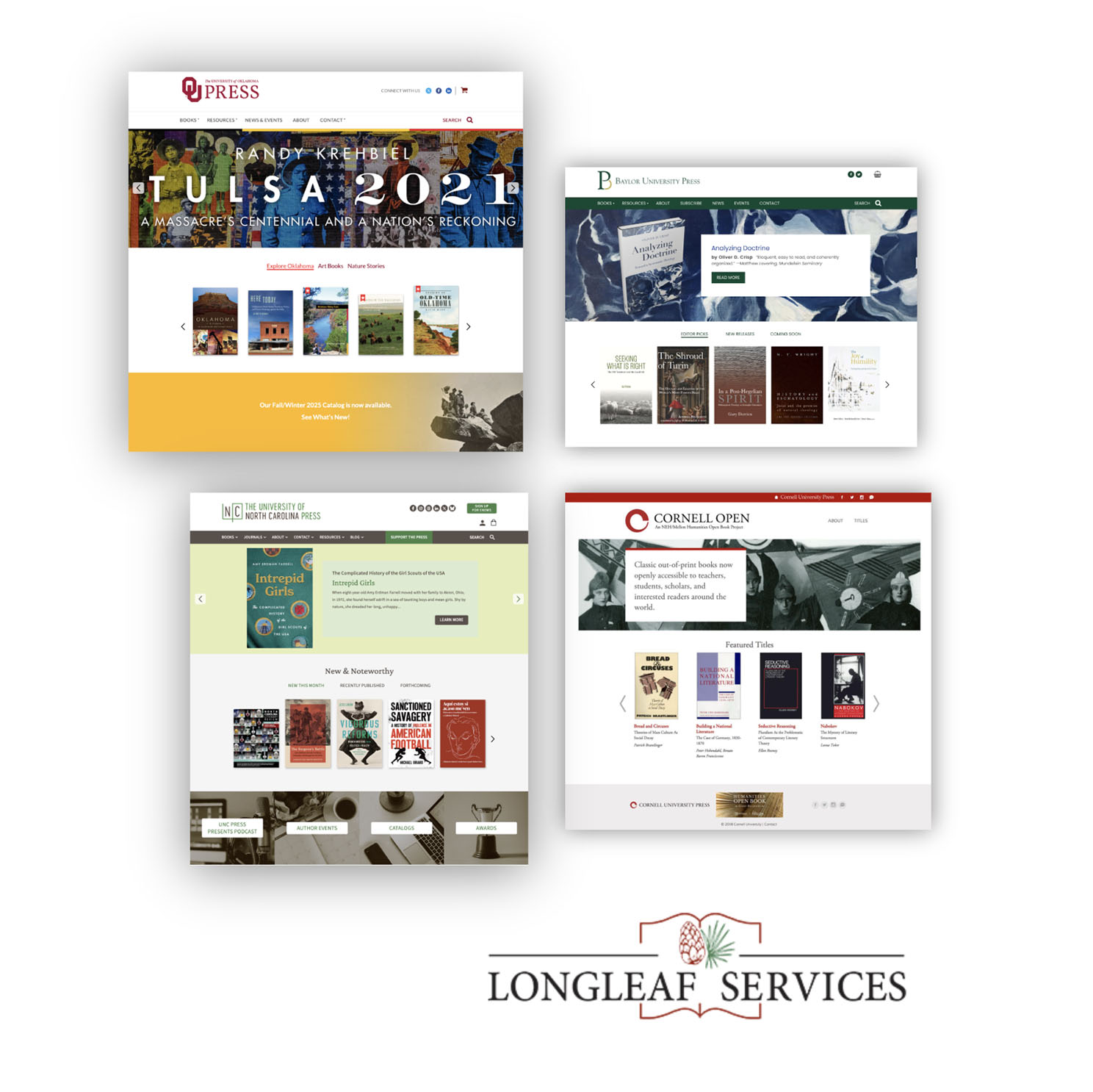 Supadu WordPress theme for publishers - Classic design Image of university press websites – an integrated partner solution